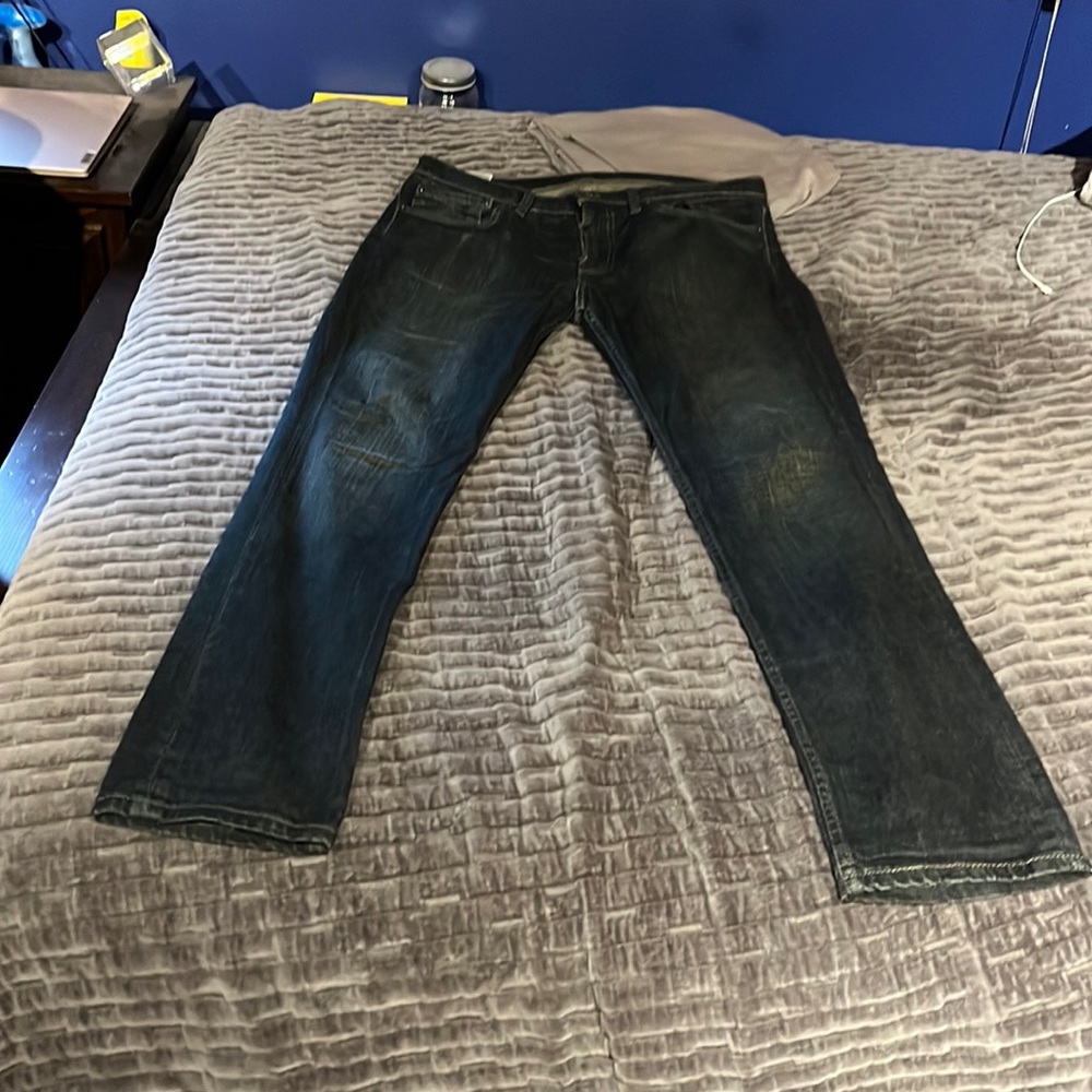 Levi 511 Men’s Dark Denim Jeans Slim 34/34